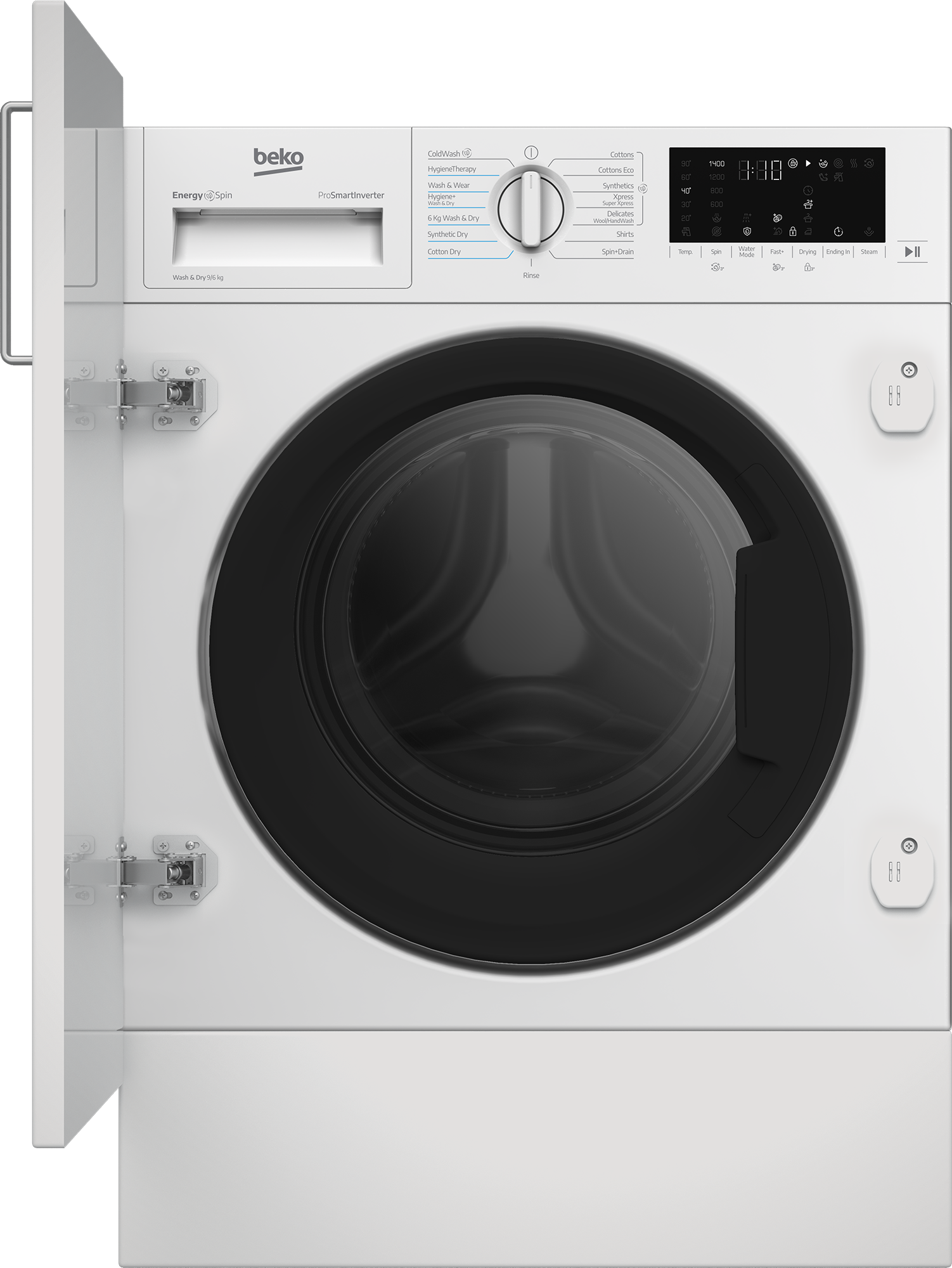 Beko Integrated 9/6kg Washer Dryer White HITV8736B0HTN-1