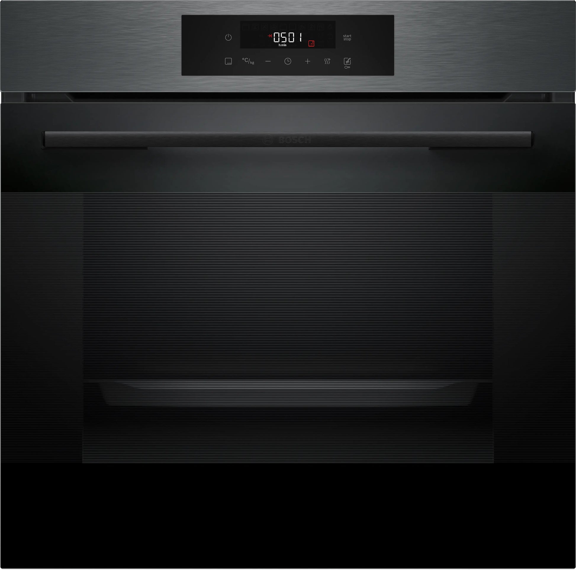 Bosch Series 6 Built-In Oven 60x60 Black Stainless Steel HJG852EG0Z-1
