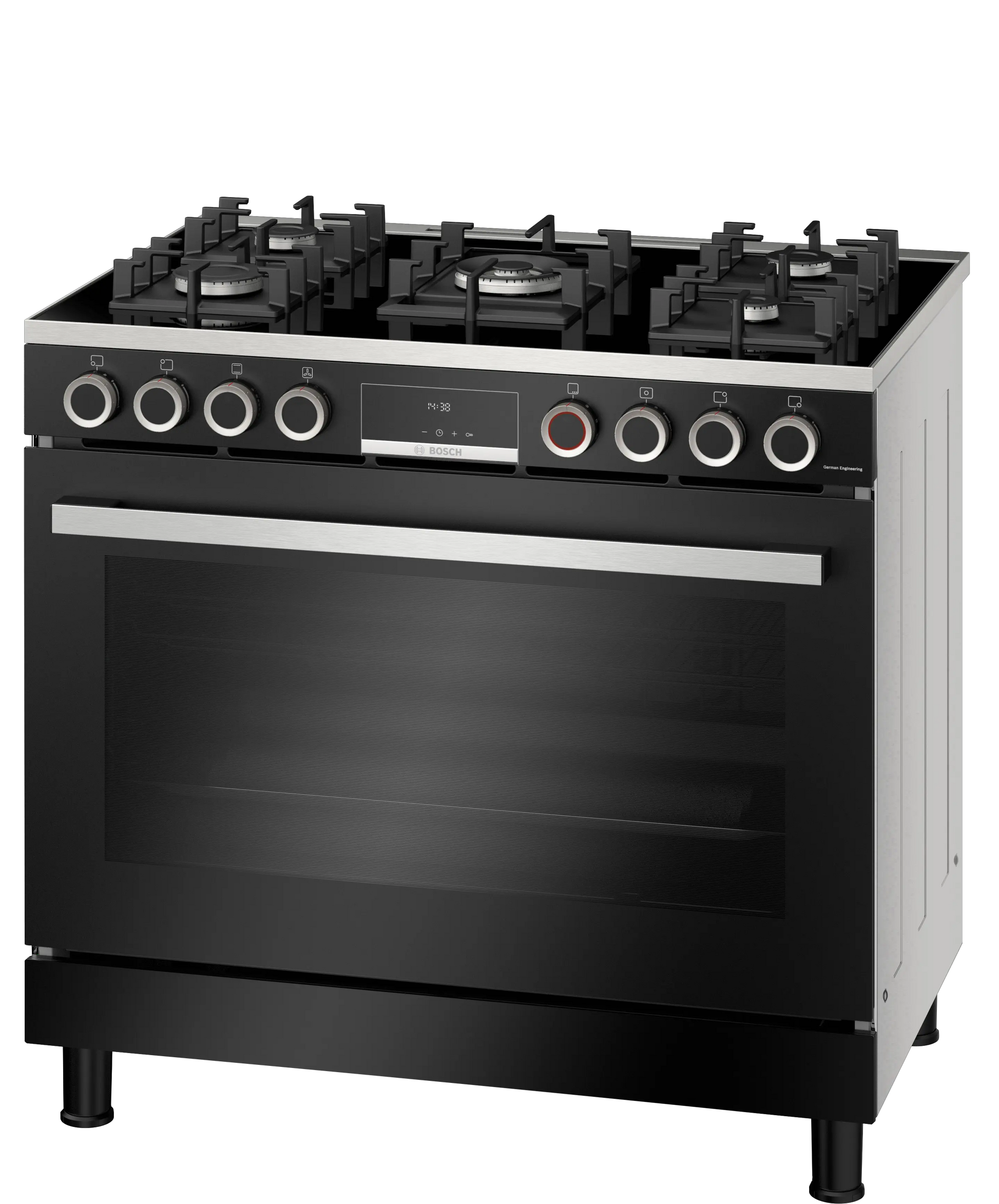 Bosch Series 8 Full Gas Stove Black HJYGGXV60Z-1