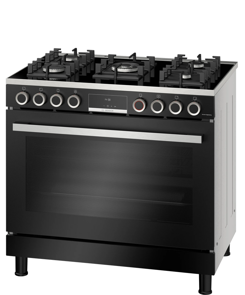 Bosch Series 8 Full Gas Stove Black HJYGGXV60Z-1