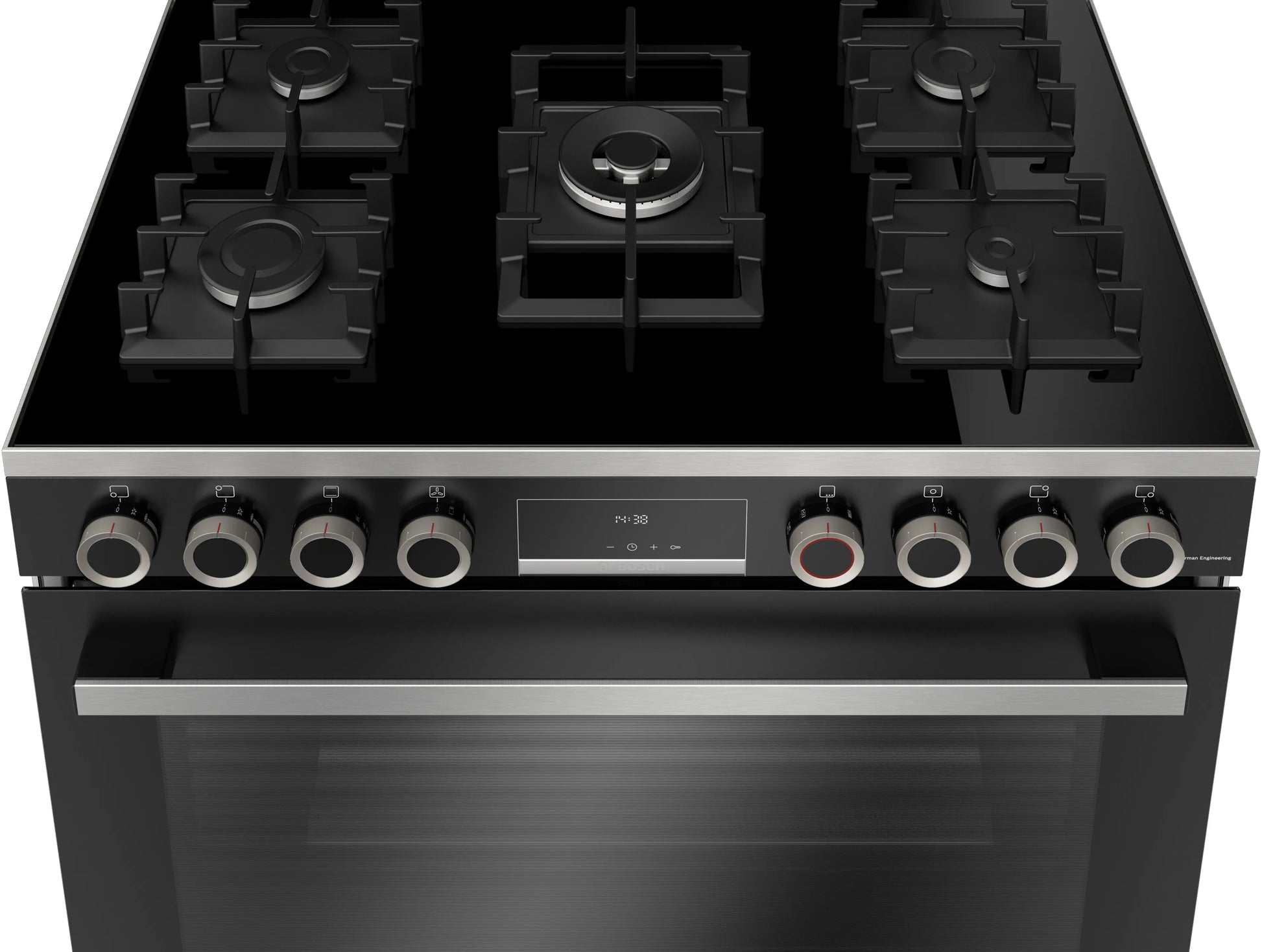 Bosch Series 8 Full Gas Stove Black HJYGGXV60Z-2