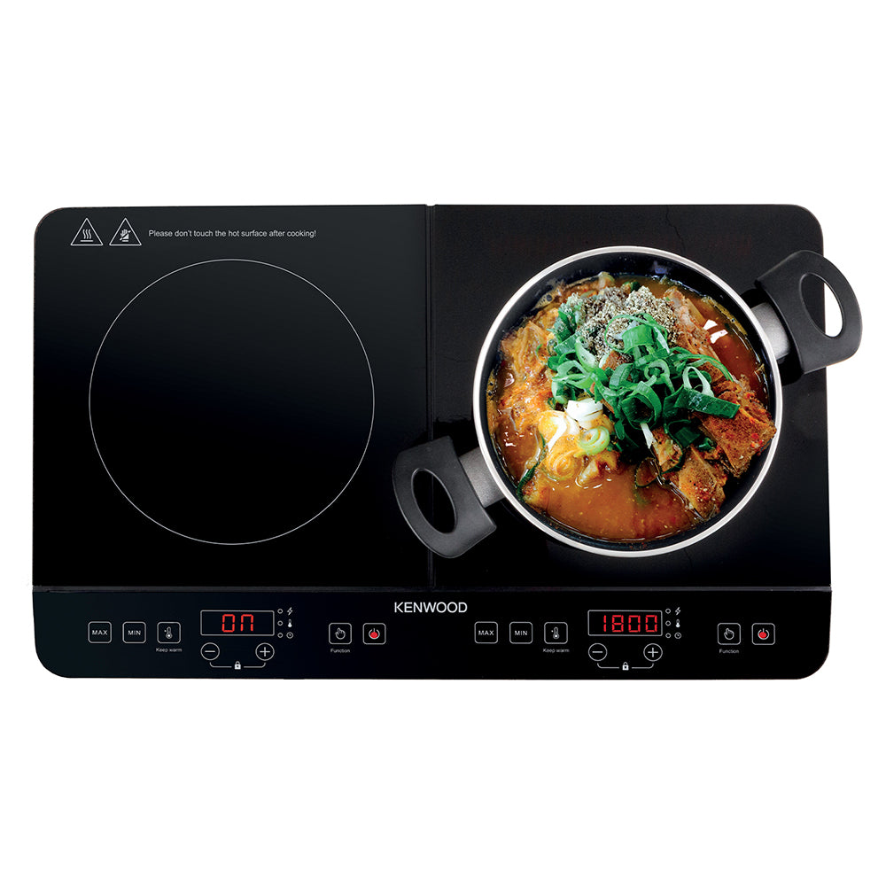 Kenwood Double Plate Induction Cooker Black IDC06.000BK-1