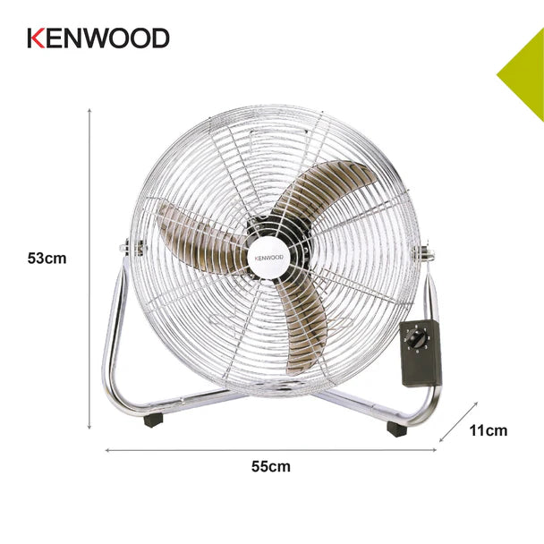 Kenwood Floor Fan Stainless Steel IF450