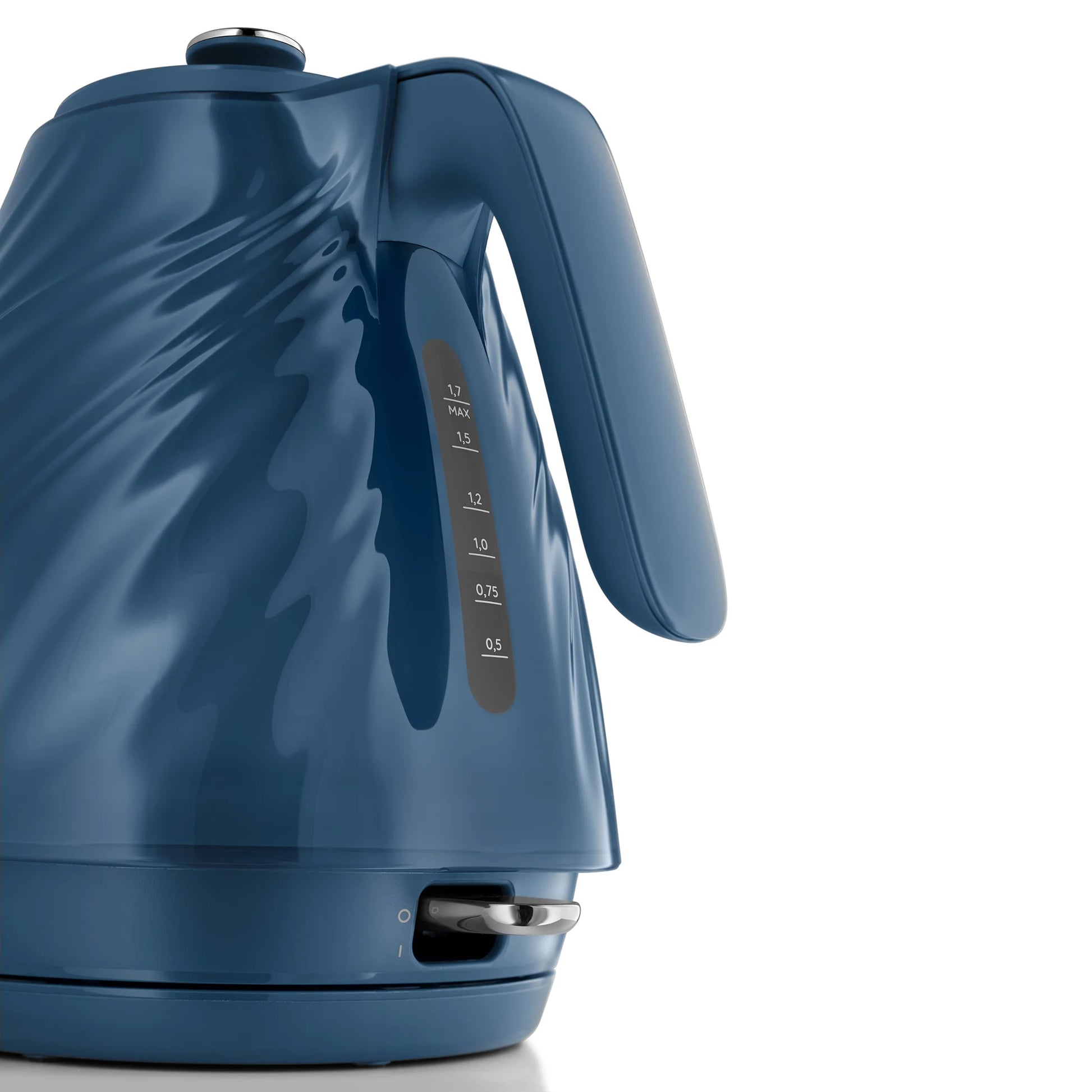 DeLonghi 1.7L Ballerina Seta Kettle Silk Blue KBDS3001.BL-3
