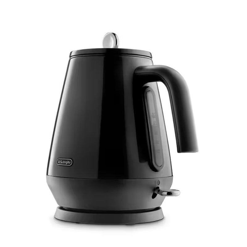 DeLonghi 1.7L Eclettica Kettle Bold Black KBY2001.BK-2
