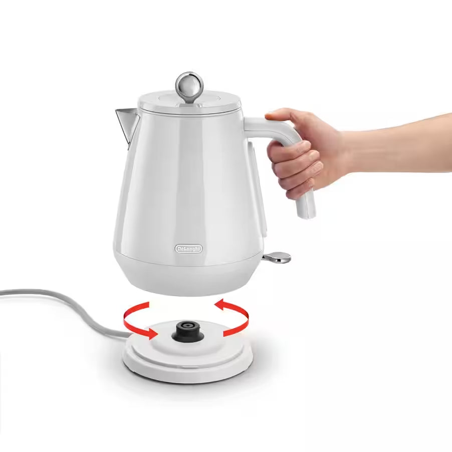 DeLonghi 1.7L Eclettica Kettle Whimsical White KBY2001.W-4
