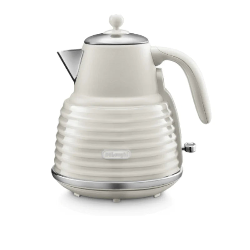 DeLonghi 1.5L Scolpito Kettle White KBZS3001.W-1
