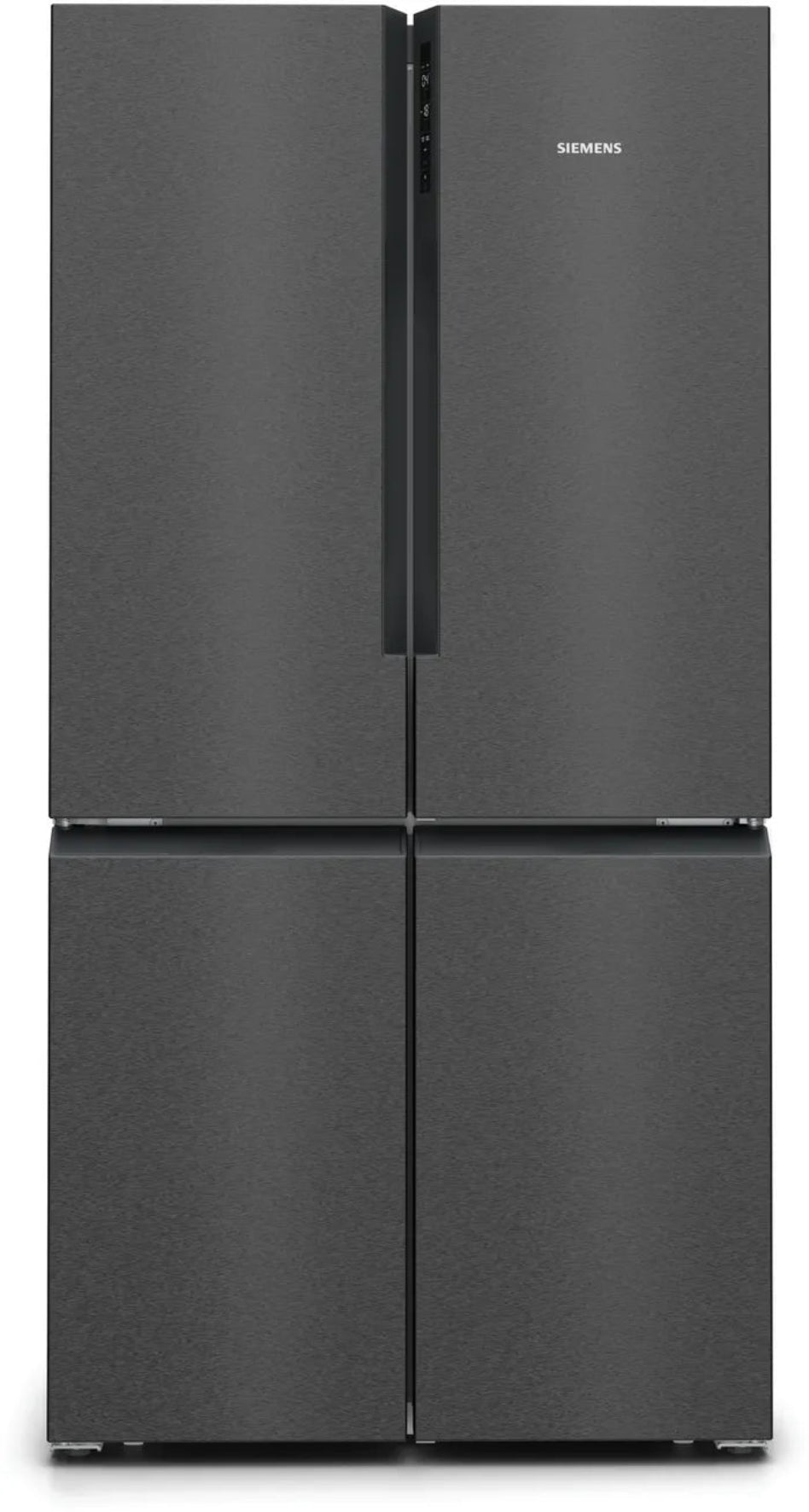 Siemens 605L IQ300 French Door Fridge Brushed Black Steel KF96NAXEA