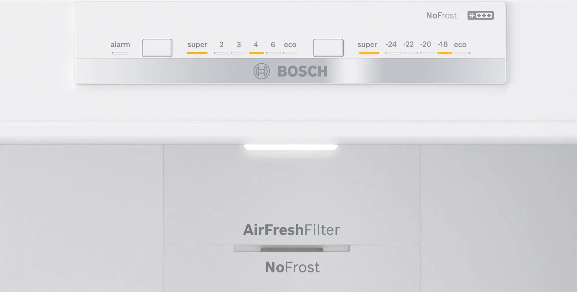 Bosch 480L Series 4 Fridge/Freezer Stainless Steel KGN55VI20Z-3