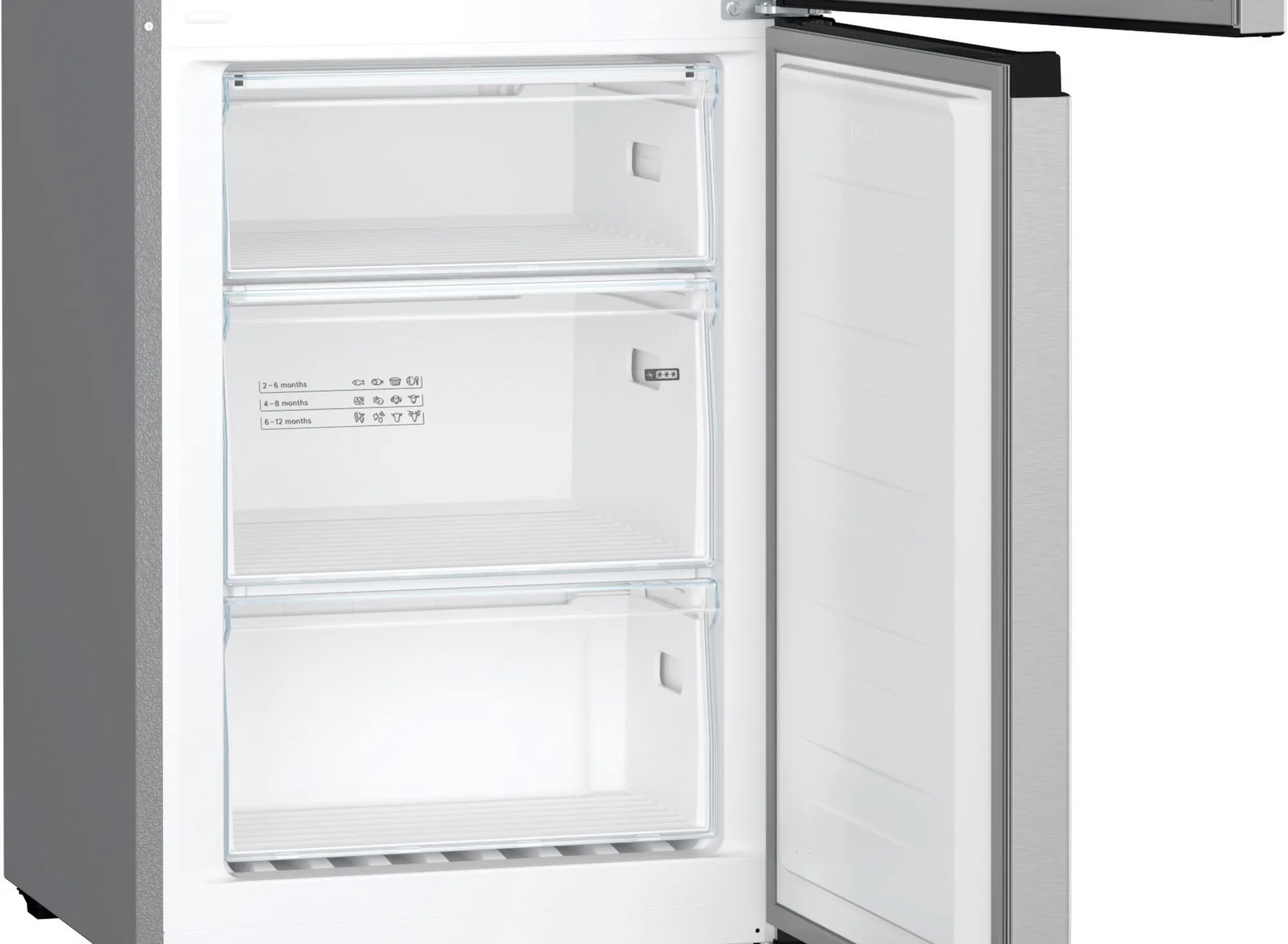 Bosch 304L Fridge/Freezer Metallic KGW36NL2AZ-4