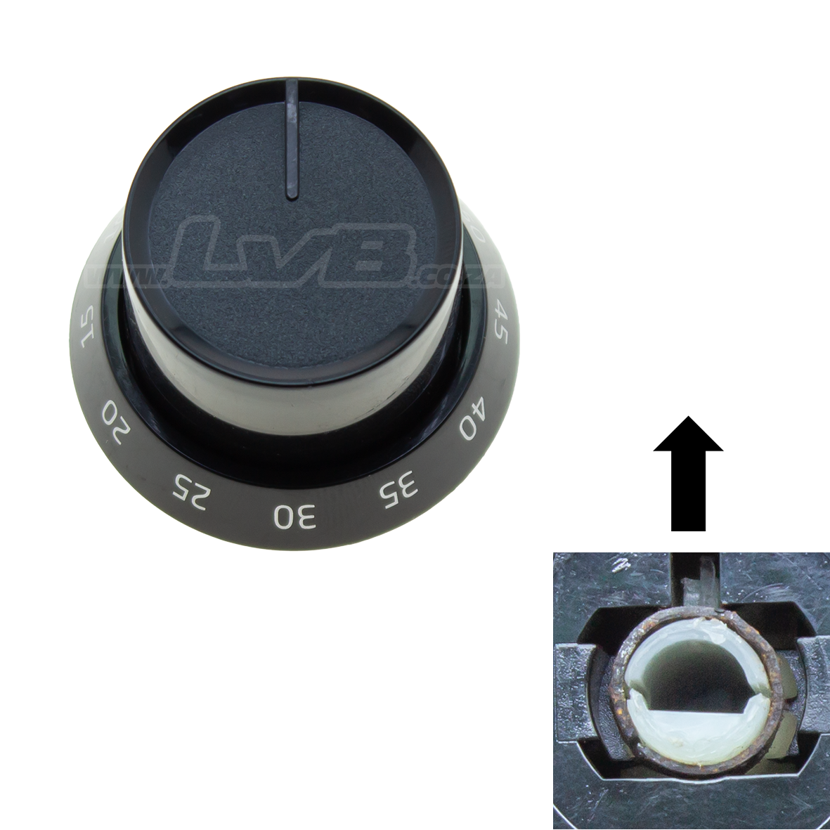 Defy Gas/Electric Stove Ringer Timer Knob-1