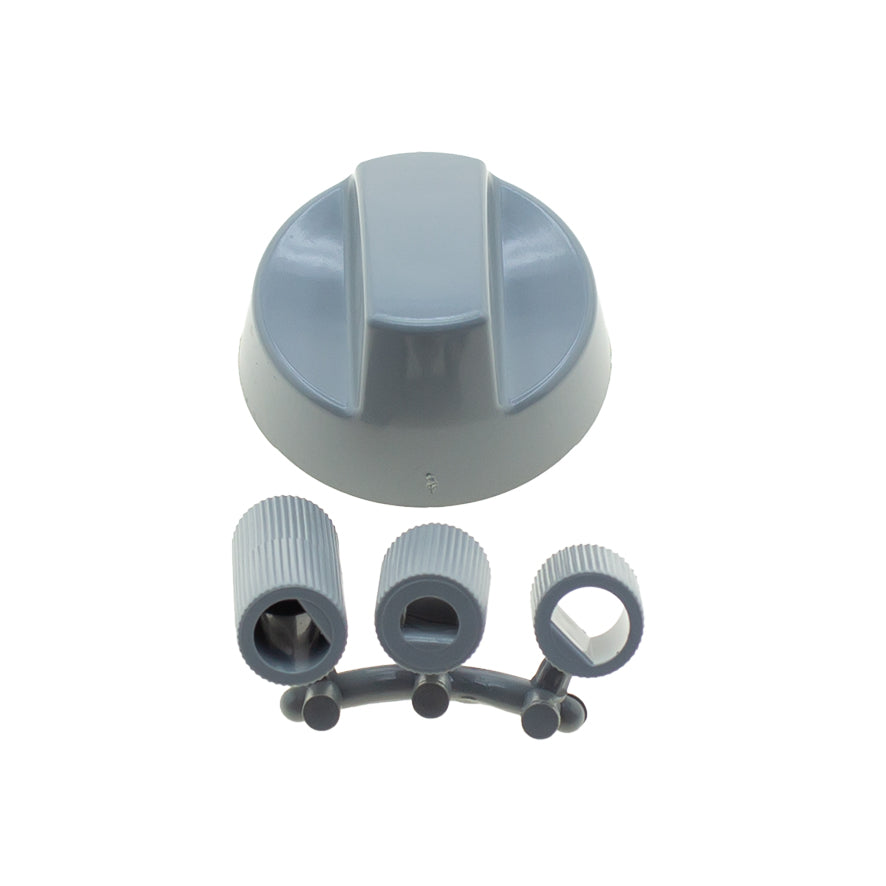 Universal Stove Silver Knob Kit