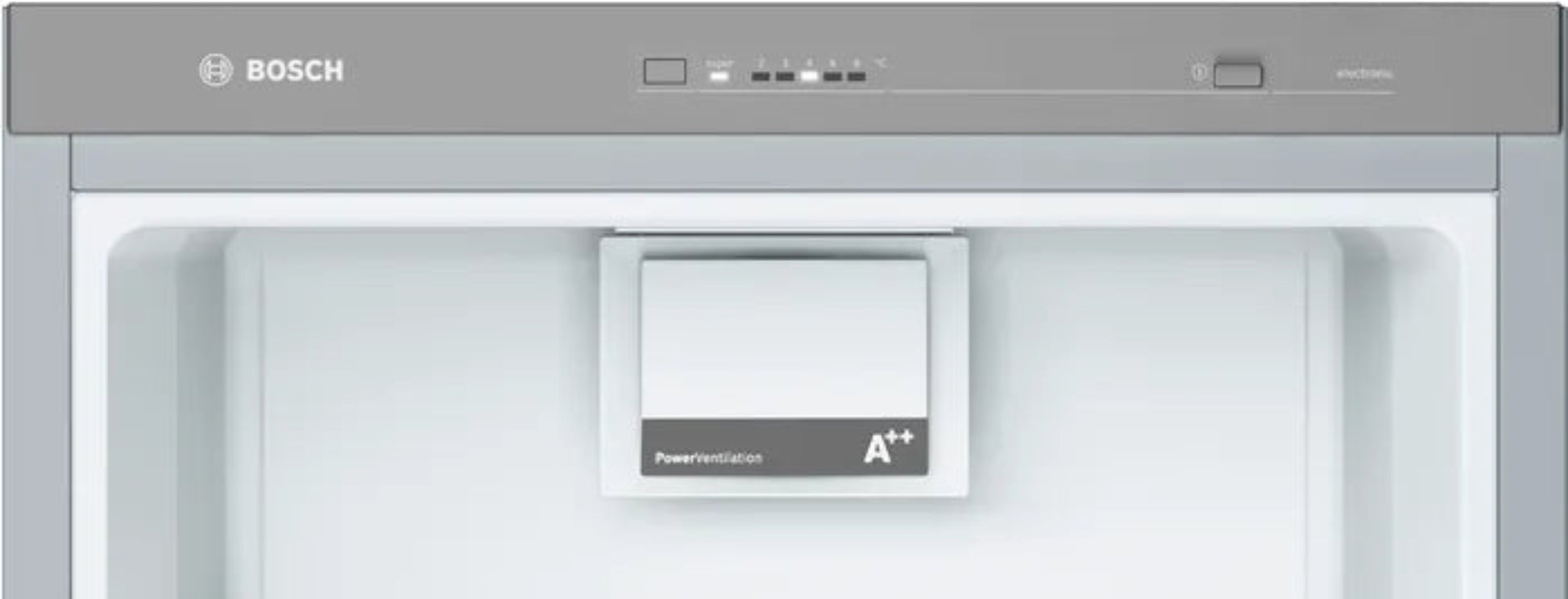 Bosch 324L Upright Fridge Inox KSV33NI31Z-4