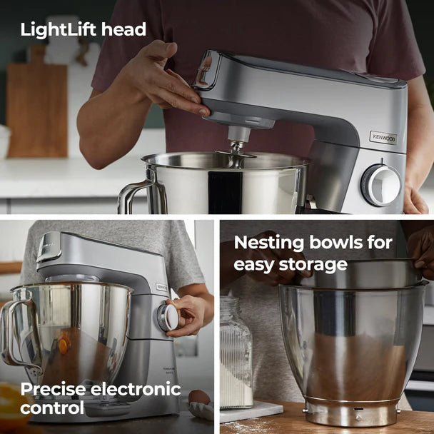 Kenwood Titanium Chef Baker XL Silver KVL85.594SI-7