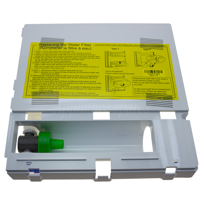 LG Fridge Water Filter Case Assembly-3
