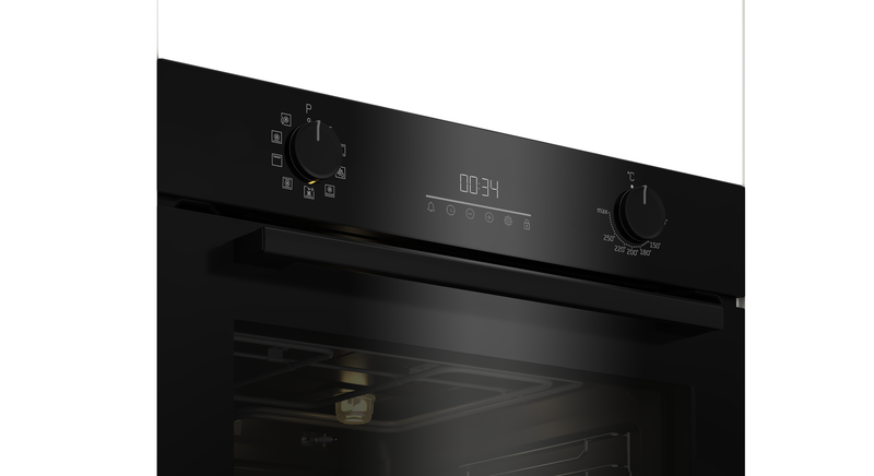Beko Built in Oven Deep Black 60cm Aero Perfect with AirFry MACK1112BL1-4
