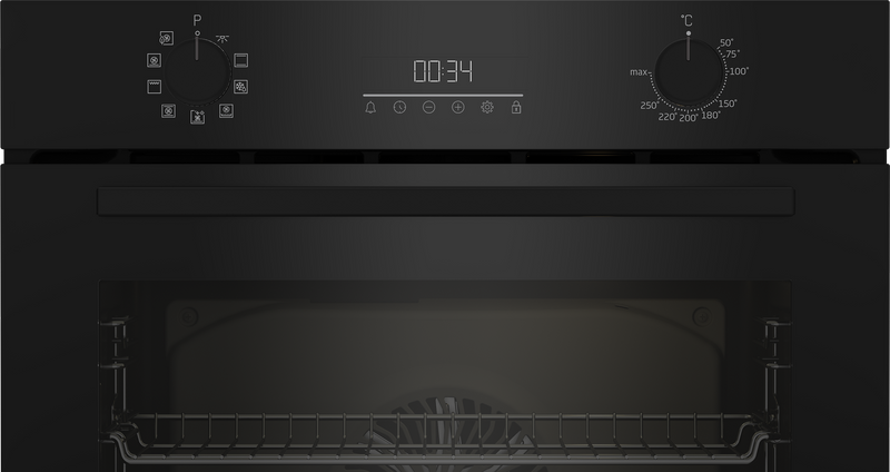 Beko Built in Oven Deep Black 60cm Aero Perfect with AirFry MACK1112BL1-5