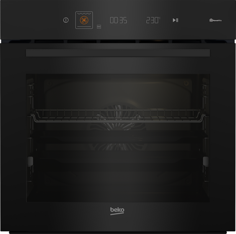Beko Deep Black Built in Oven AeroPerfect with AirFry Touch UI MACK1112BL2-1