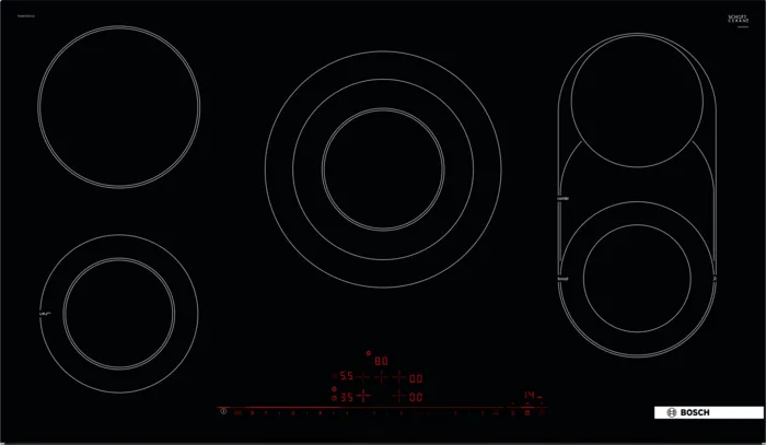 Bosch Series 8 Ceramic Electrical Hob Black PKM975DK1D-1