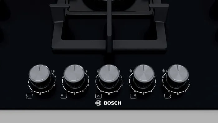 Bosch Series 6 Gas 90cm Hob Black PPQ9B6O90M-2