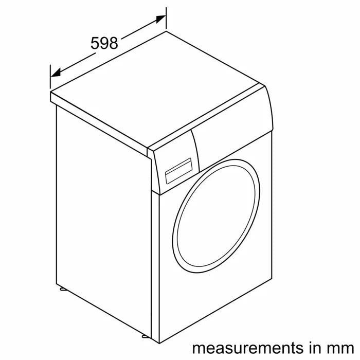 Bosch 8kg Front Loader Washing Machine White WAN28200ZA