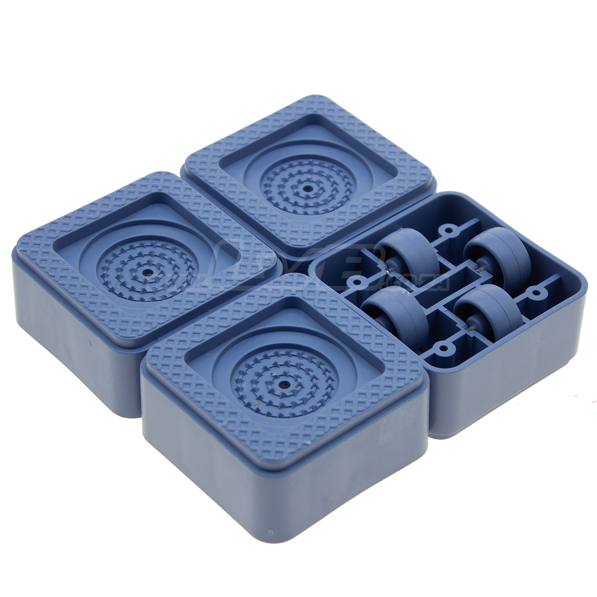 Appliance Foot with Rollers