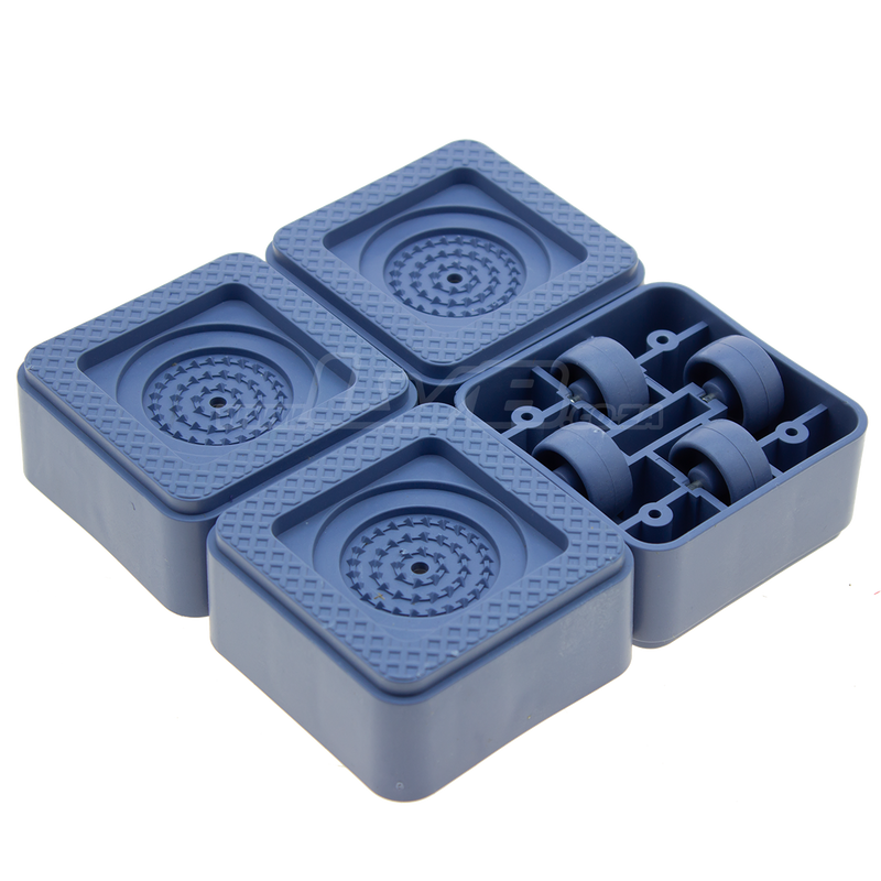 Appliance Foot with Rollers-1