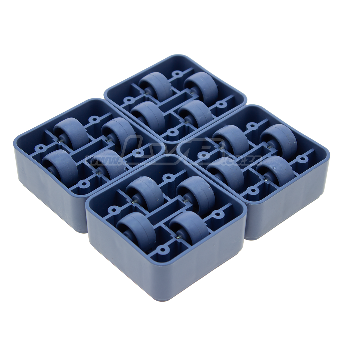 Appliance Foot with Rollers