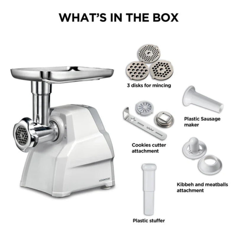 Kenwood Meat Grinder white MGP40-2