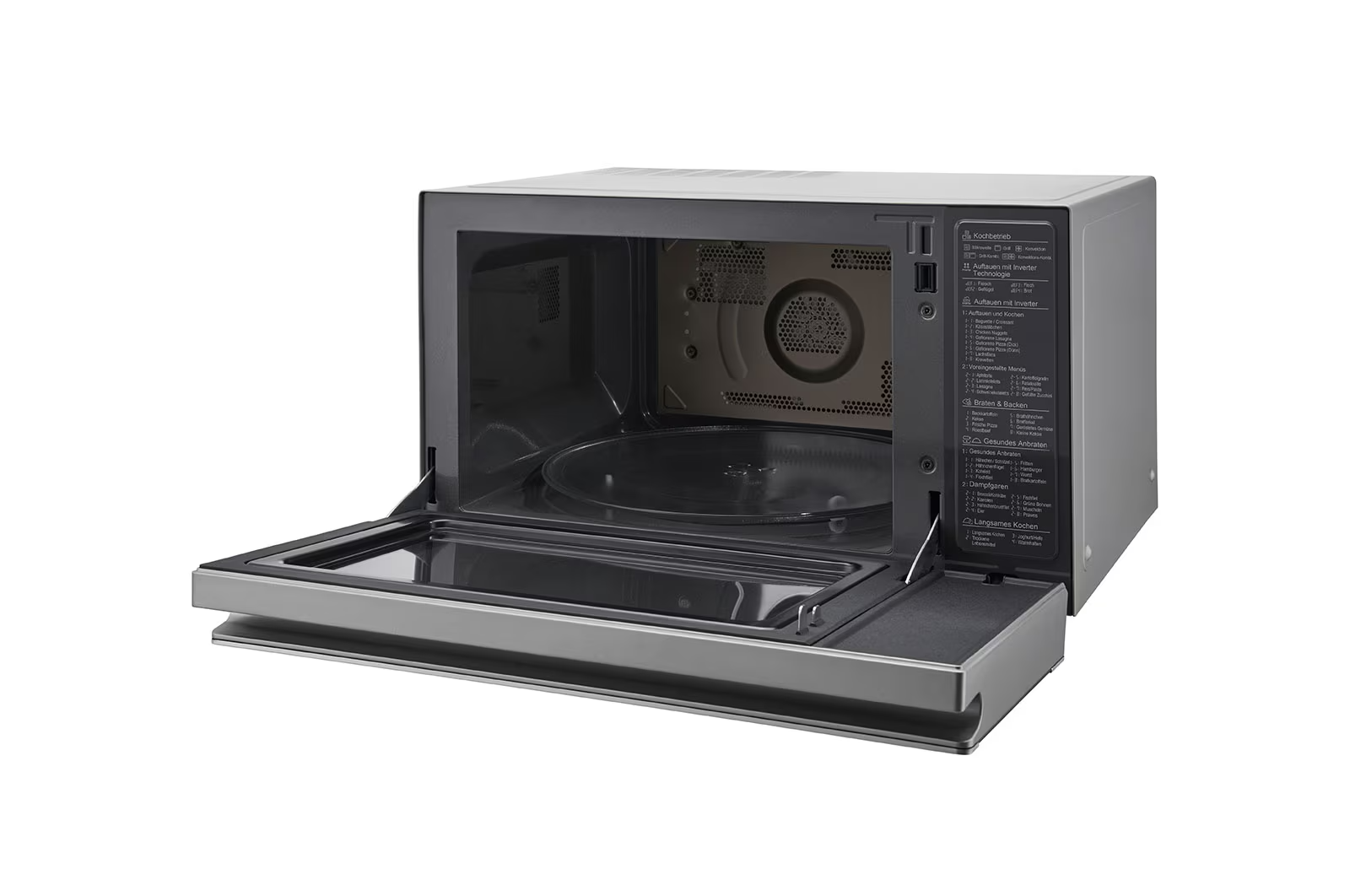 LG 39L NeoChef Convection Microwave Oven With Smart Inverter MJ3965ACS-4