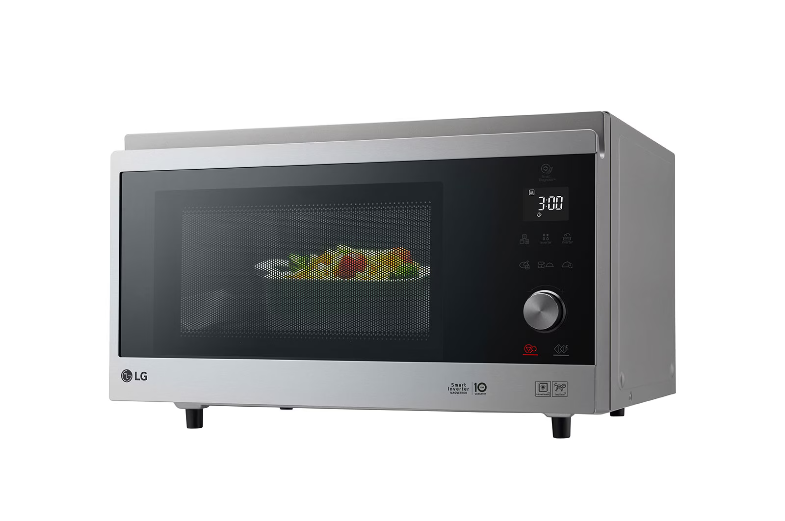 LG 39L NeoChef Convection Microwave Oven With Smart Inverter MJ3965ACS-5