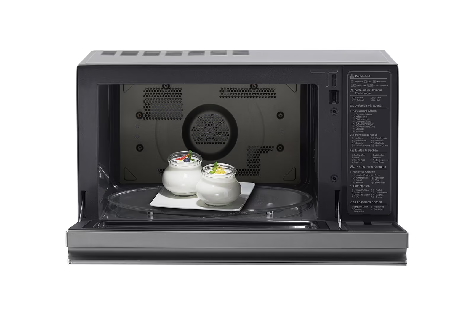 LG 39L NeoChef Convection Microwave Oven With Smart Inverter MJ3965ACS-6
