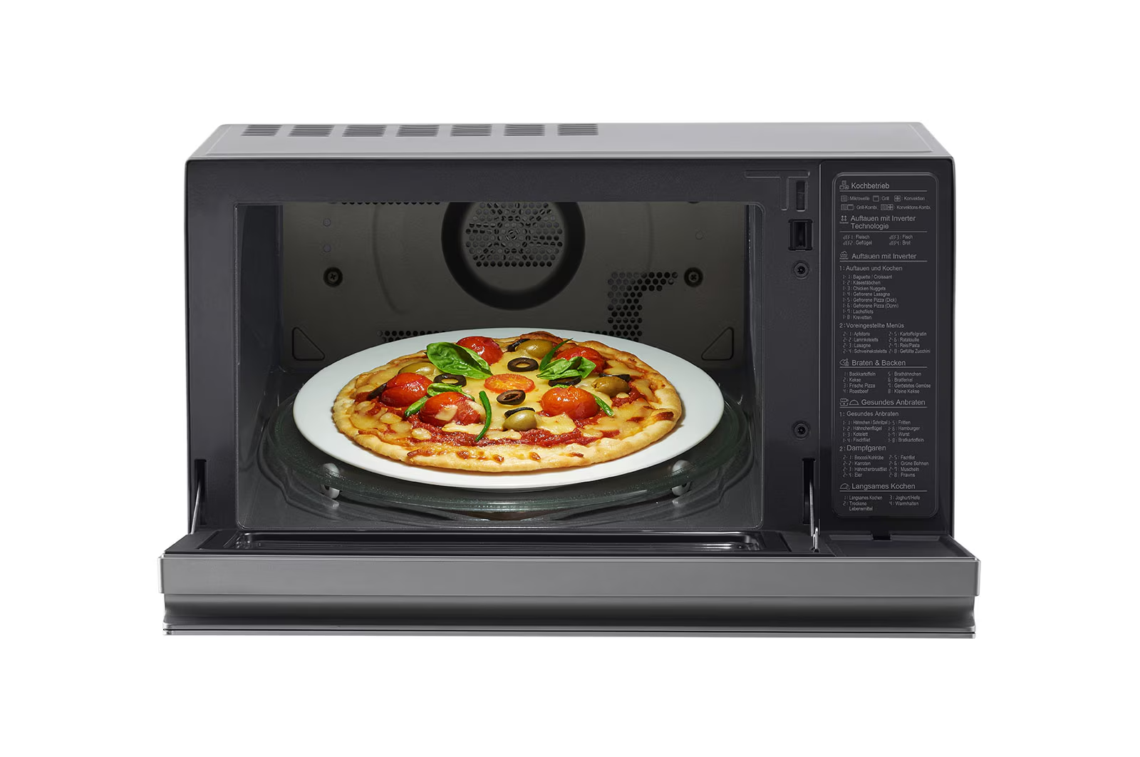 LG 39L NeoChef Convection Microwave Oven With Smart Inverter MJ3965ACS-7