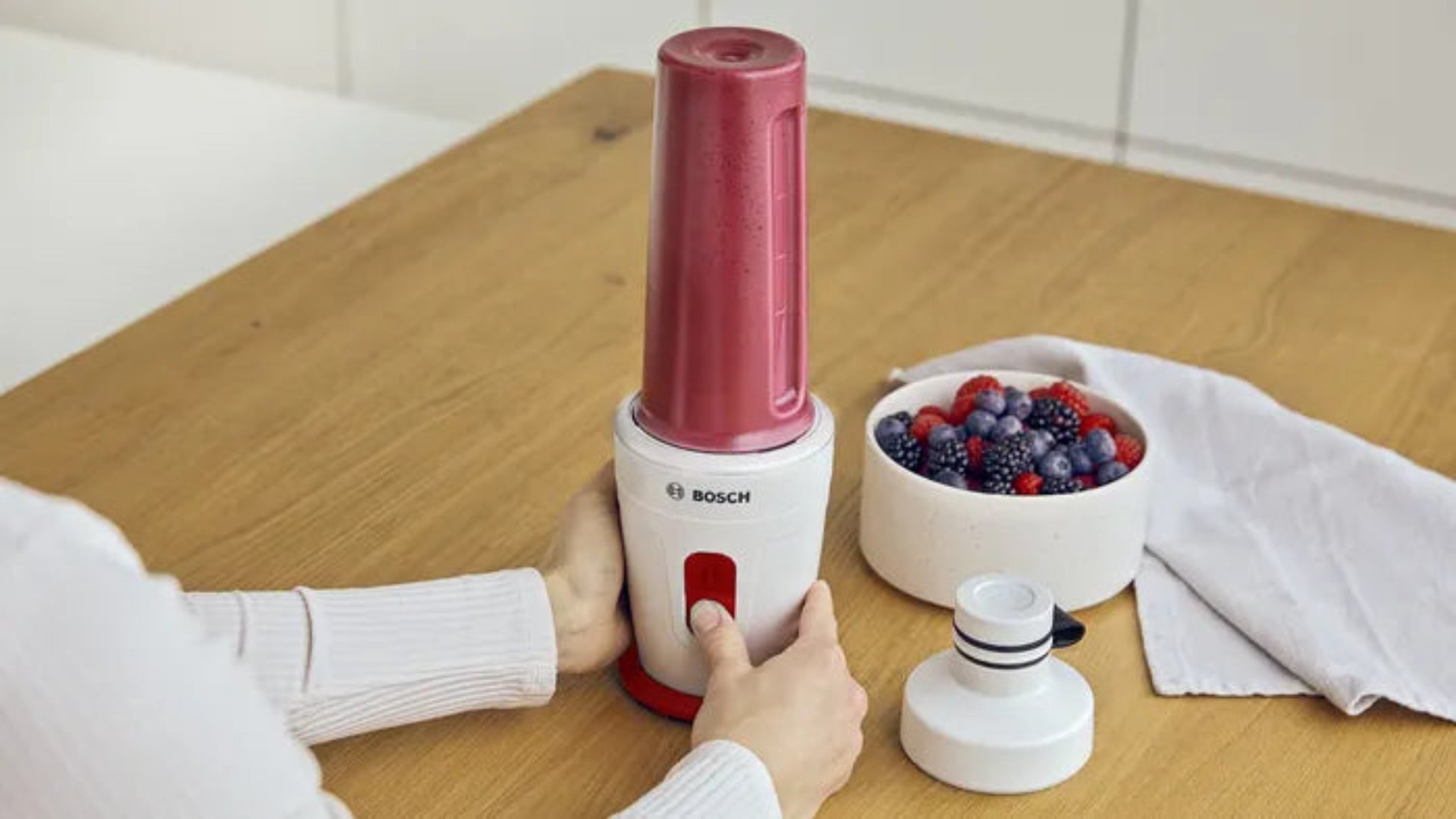 Bosch Mini Blender White MMBP1000-5