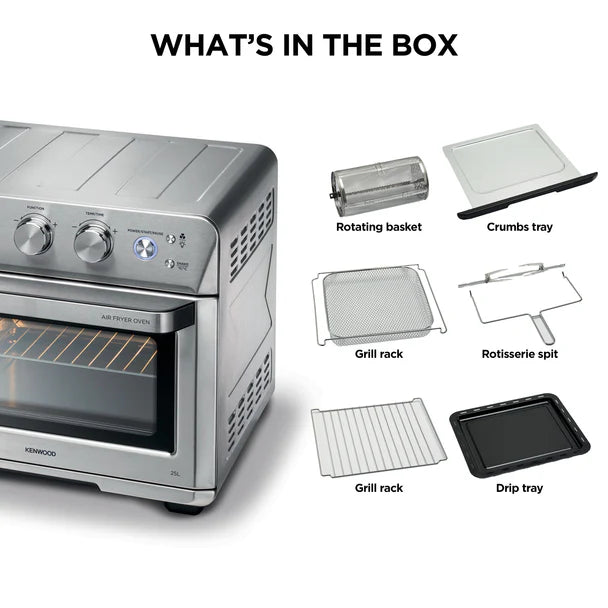 Kenwood 25L Air Fryer S/Steel MOA26.600SS