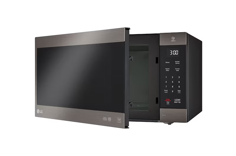 LG 56L NeoChef Solo Microwave Oven Black MS5696HIT-4