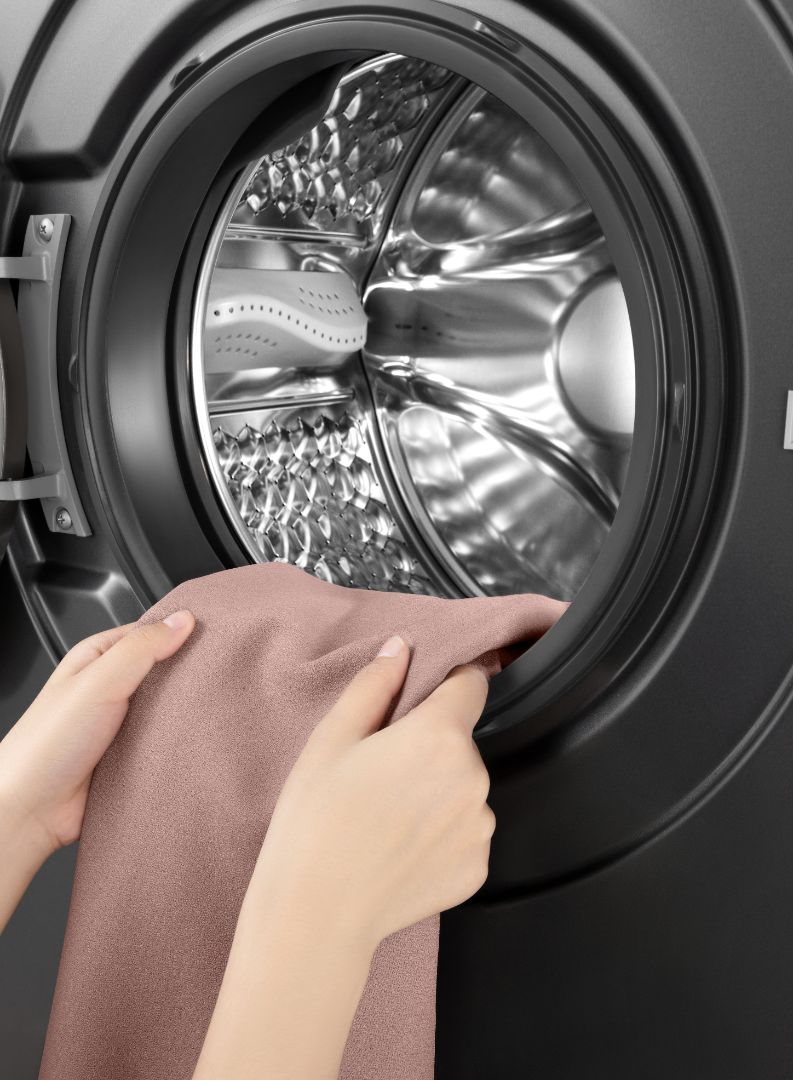 TCL Front Loader Washing Machine Dark Grey P1108FLG-9