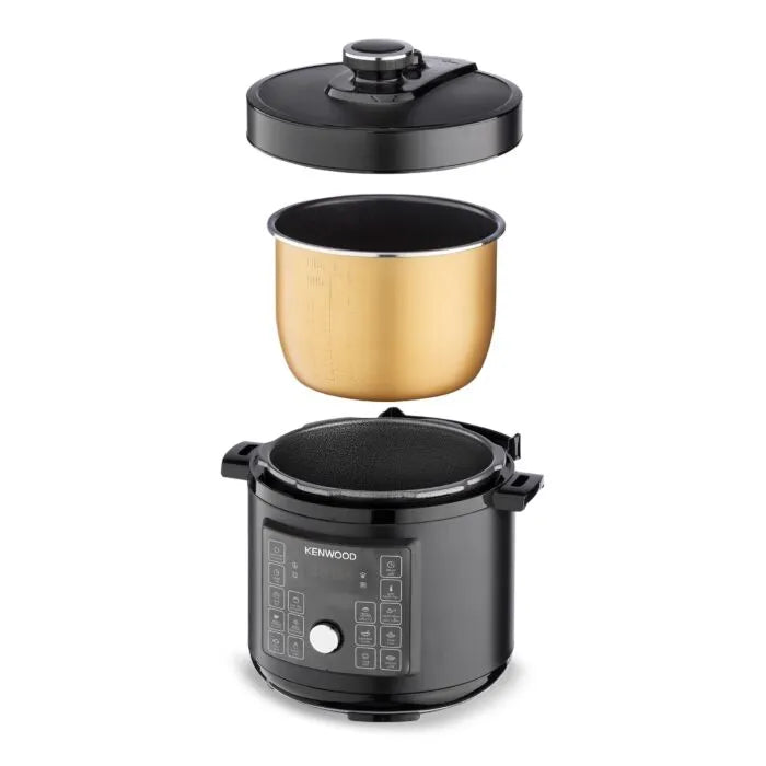 Kenwood 8L Pressure Cooker 16-in-1 Multifunctional Cooker Black PCM95.000BK