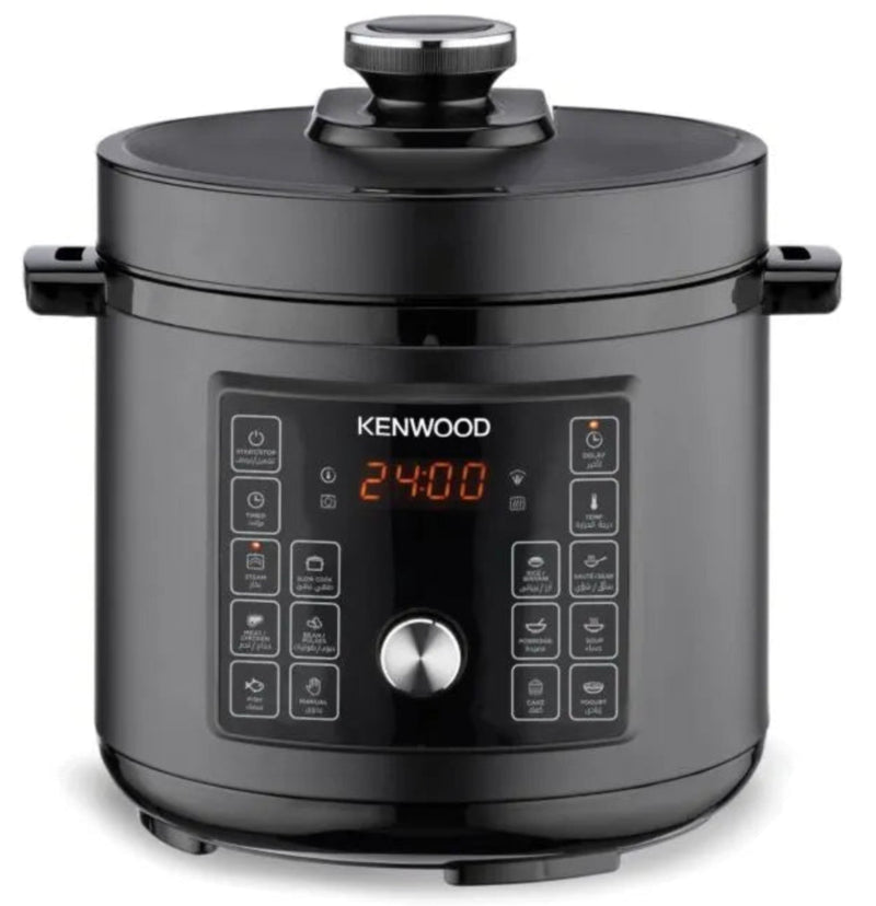 Kenwood 8L Pressure Cooker 16-in-1 Multifunctional Cooker Black PCM95.000BK-1