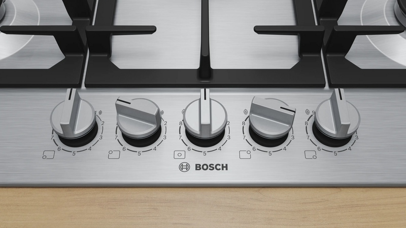 Bosch Series 6 Gas Hob Stainless Steel 75CM PCQ7A5I90Z-3