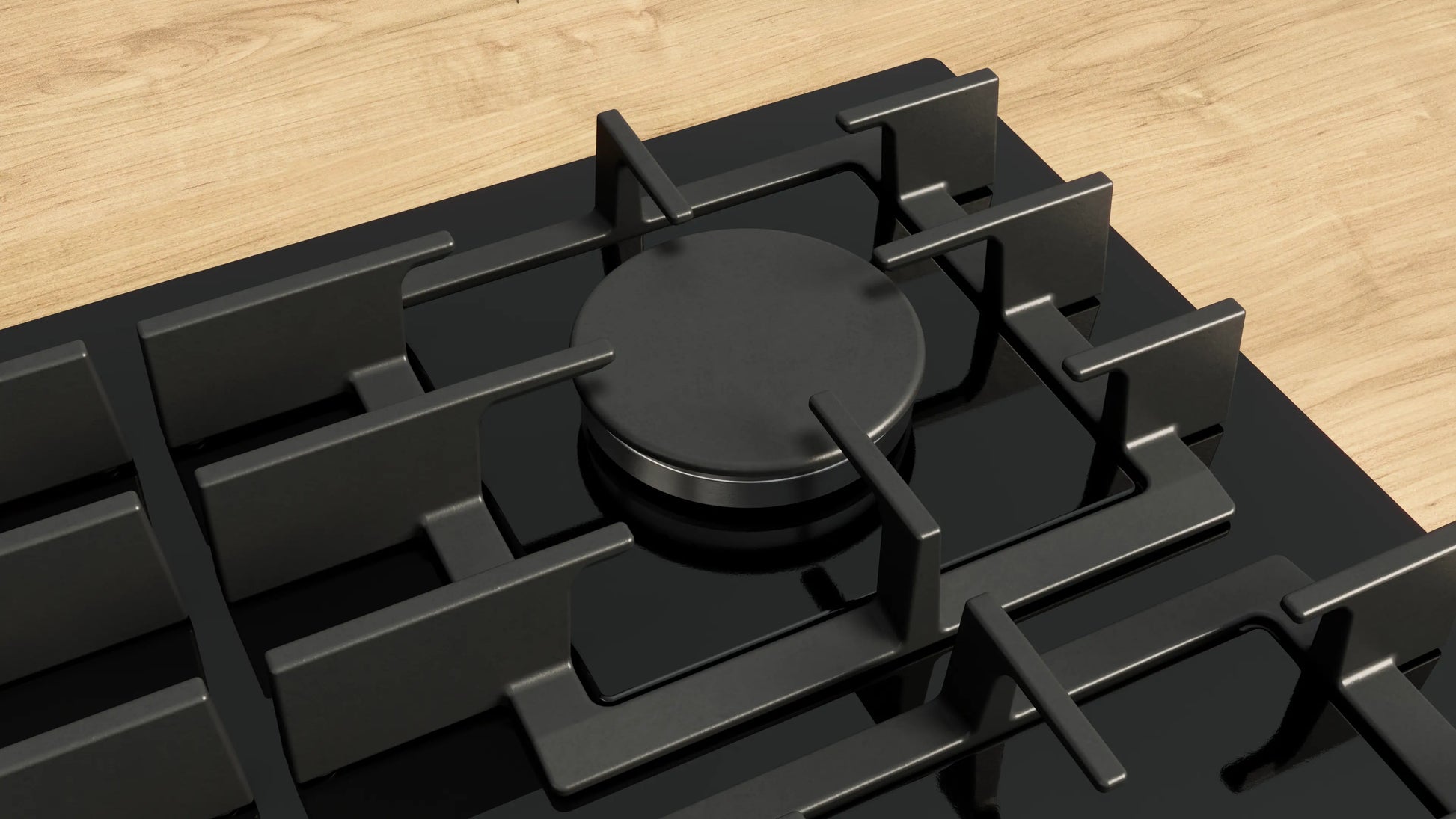Bosch Series 8 Gas Hob 90 cm Tempered Glass Black PRS9A6H40Z-4