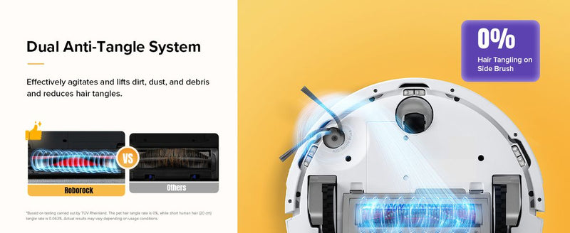 Roborock Smart Multi-Surface Robot Vacuum White Q7TFW-9
