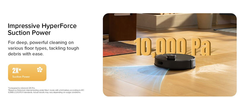 Roborock Auto-Empty Smart Robot Vacuum Black Q7TF+B-9