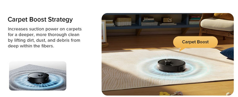 Roborock Auto-Empty Smart Robot Vacuum Black Q7TF+B-6