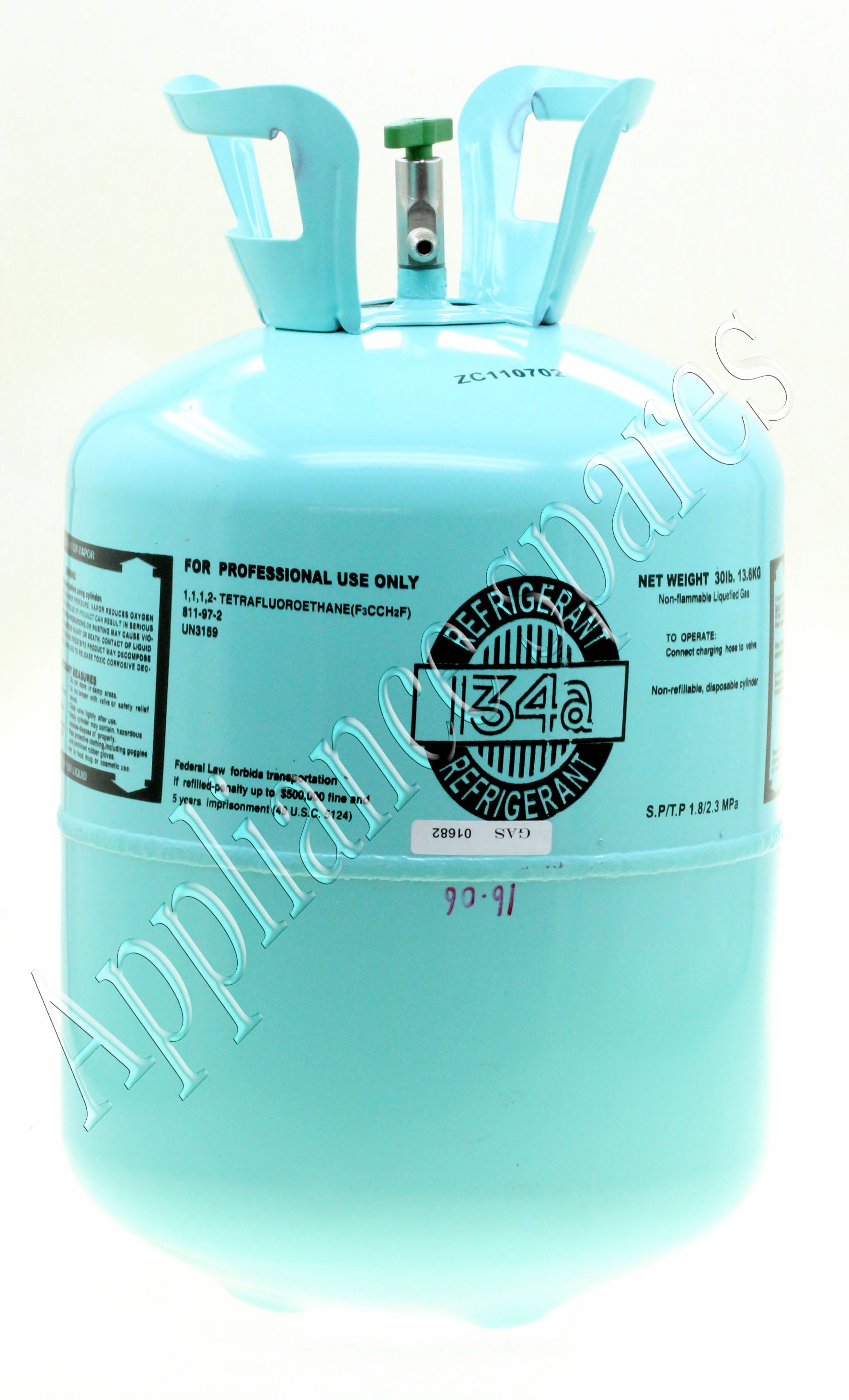 R134a Disposable Can 13.6kg High Quality-2