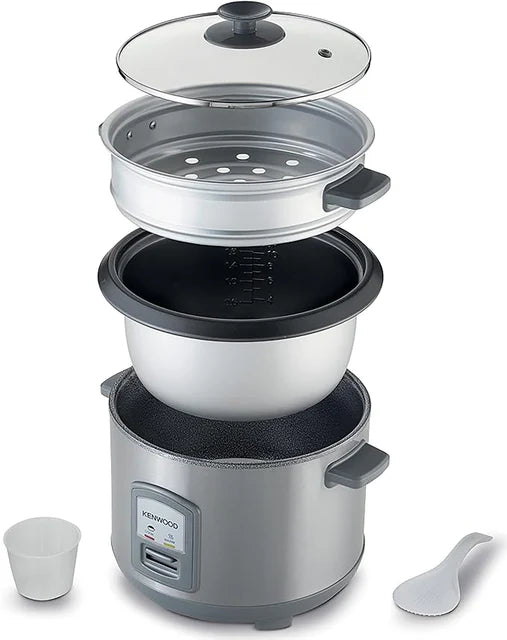Kenwood Rice Cooker & Steamer 1.8L Stainless Steel RCM45.000SS