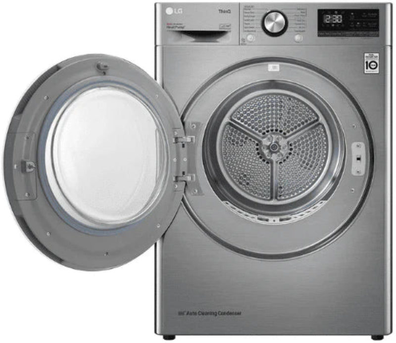 LG 9KG Heat Pump Tumble Dryer Silver RH90V9PV8N-2