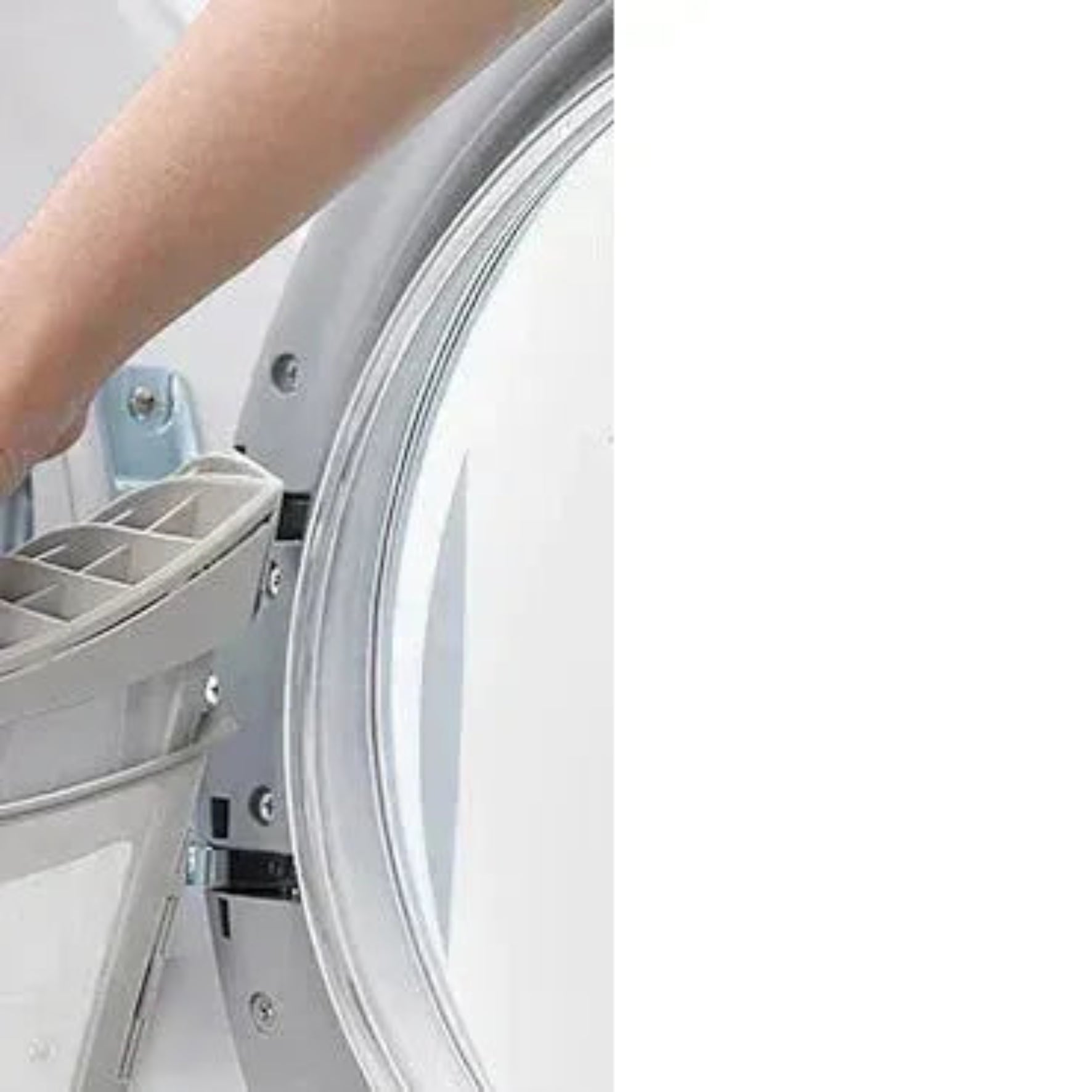 LG 9KG Heat Pump Tumble Dryer Silver RH90V9PV8N