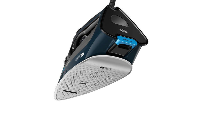 Braun Tex Style 9 Steam Iron with iCare 3200W Blue SI9682DB-2