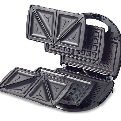 Kenwood 3 In 1 Sandwich Maker Black SMM01-6